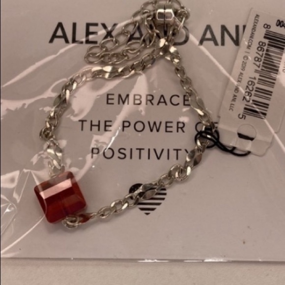 Alex and Ani Crystal Lava Magnetic Bracelet - Picture 1 of 7